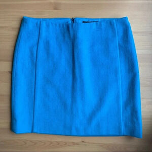 The Limited Wool Mini Skirt Turquoise